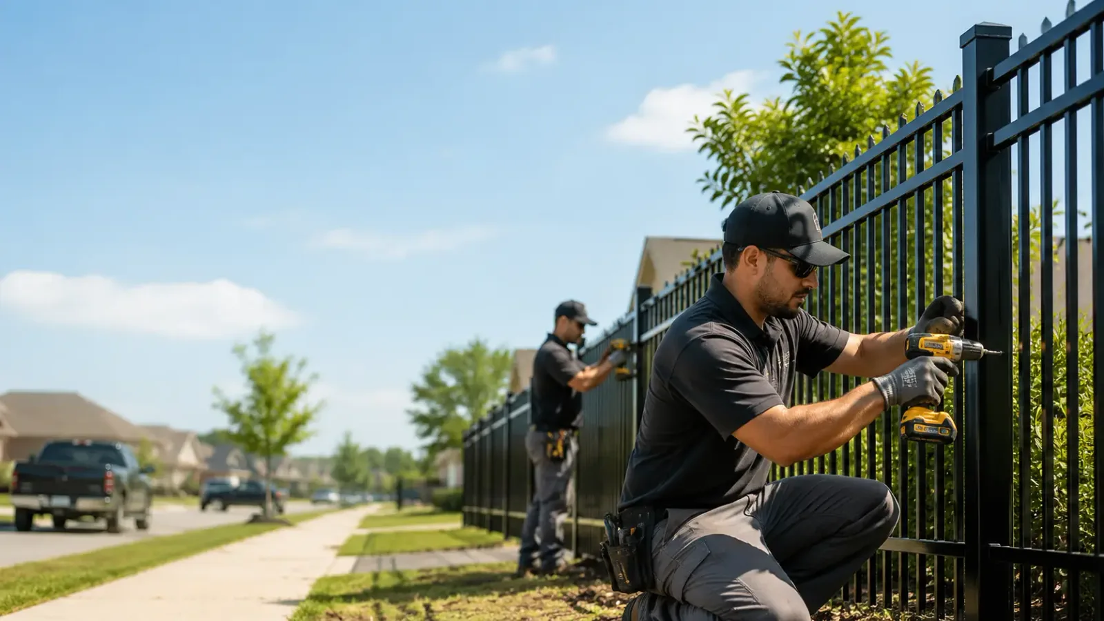 Metal Fence Installation in Clarksburg, CA